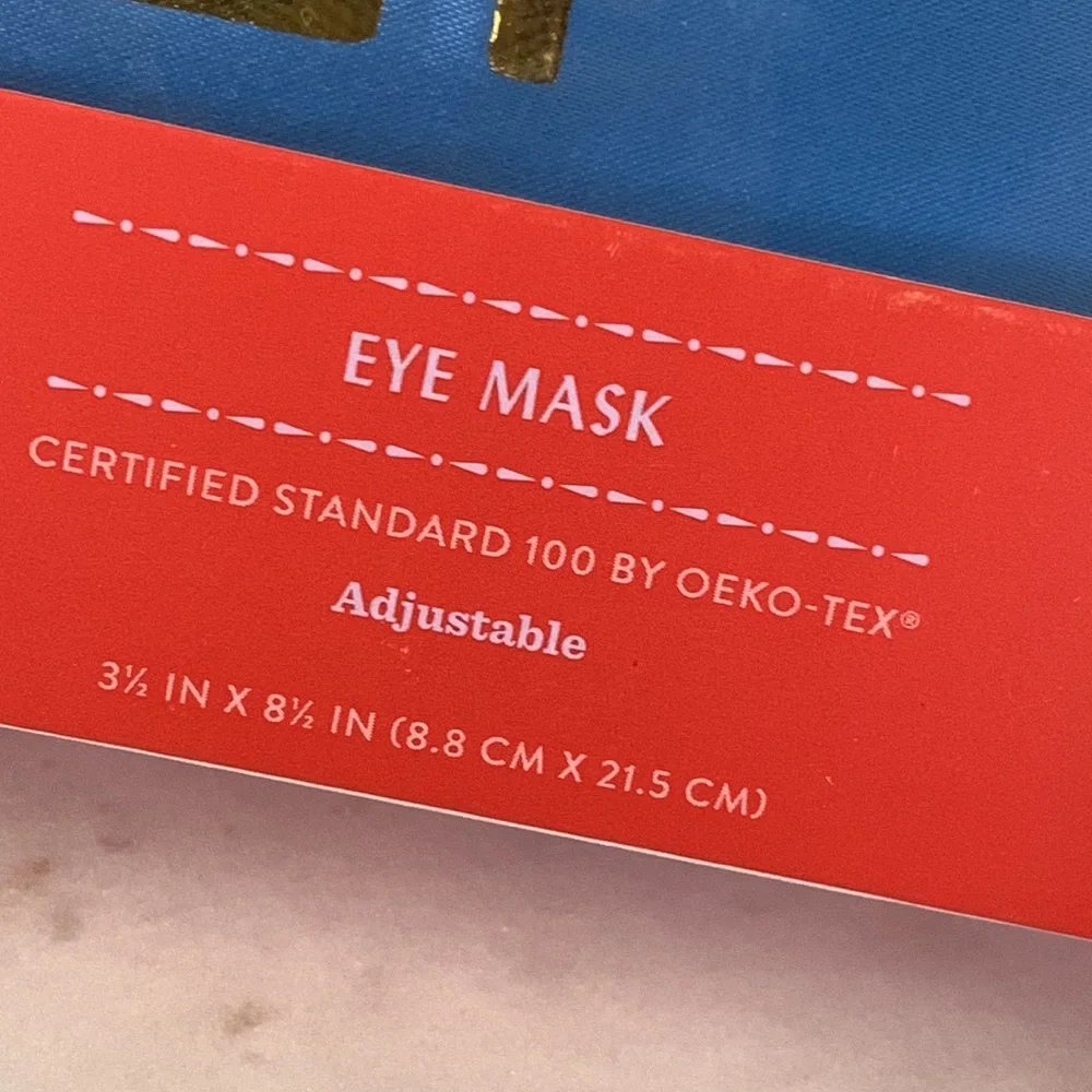 Opalhouse Adjustable Eye Mask with Message “SLEEP”